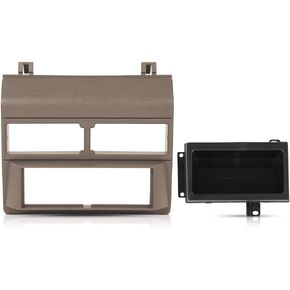 Dashboard Dash Cover panel Install Dash Kit Wire Harness Adapter Compatible with Chevy GMC Trucks 1988 1989 1990 1991 1992 1993 1994 Brown in Saudi Arabia