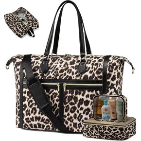 LoveVook Travel Weekender 4-in-1 Duffle مع مقصورة الأحذية ، وحمل على حقيبة ليلة وضحاها ، وحقيبة أدوات الزينة والجيب الرطب ، وحمل كبير لمستشفى توصيل النساء in Kuwait