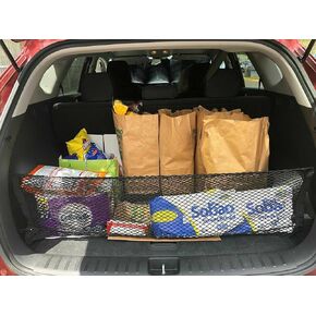 Trunk Organizer Cargo Net for Hyundai Tucson 2015-2023 – Envelope Style Cargo Net for SUV - Premium Mesh Elastic Car Trunk Organizer Vehicle Carrier Storage–Compatible with Tucson in Saudi Arabia