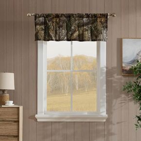 Realtree APX Camouflage Window Valance (16"x60" inches) – Camo Curtains Hunting, Forest and Rustic Drapes for Living Room, Kitchen and Cabin in Kuwait