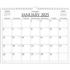 AT-A-GLANCE 2026 Wall Calendar, Monthly, 15" x 12", Medium, Business (997-1-26) in Kuwait