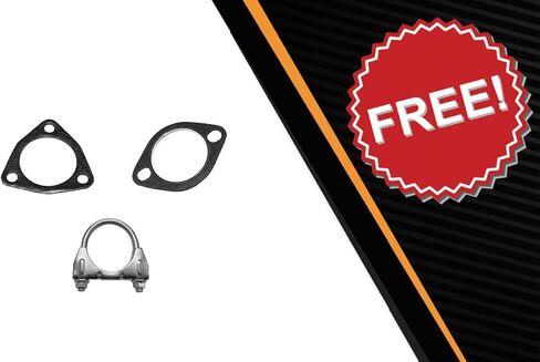 Northeastern Exhaust | Stainless Steel Direct Fit Exhaust Y Pipe Compatible for Jeep Cherokee 2014-2018 3.2L | Chrysler 200 2015-2017 3.6L | Free Gaskets and Clamp Included | A.W.D in Saudi Arabia