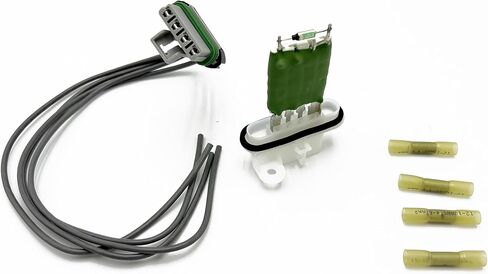 HVAC Blower Motor Resistor Kit Compatible with Chevrolet 2004-2012 Colorado 2003-2006 SSR Replacement for GMC 2004-2012 Canyon L4 L5 V8 2.8L 2.9L 3.5L 3.7L 5.3L 6.0L Replaces 15218254 in Saudi Arabia
