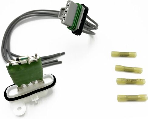 HVAC Blower Motor Resistor Kit Compatible with Chevrolet 2004-2012 Colorado 2003-2006 SSR Replacement for GMC 2004-2012 Canyon L4 L5 V8 2.8L 2.9L 3.5L 3.7L 5.3L 6.0L Replaces 15218254 in Saudi Arabia