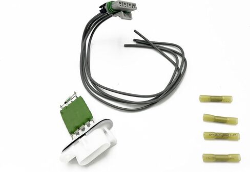 HVAC Blower Motor Resistor Kit Compatible with Chevrolet 2004-2012 Colorado 2003-2006 SSR Replacement for GMC 2004-2012 Canyon L4 L5 V8 2.8L 2.9L 3.5L 3.7L 5.3L 6.0L Replaces 15218254 in Saudi Arabia