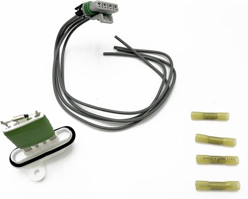 HVAC Blower Motor Resistor Kit Compatible with Chevrolet 2004-2012 Colorado 2003-2006 SSR Replacement for GMC 2004-2012 Canyon L4 L5 V8 2.8L 2.9L 3.5L 3.7L 5.3L 6.0L Replaces 15218254 in Saudi Arabia