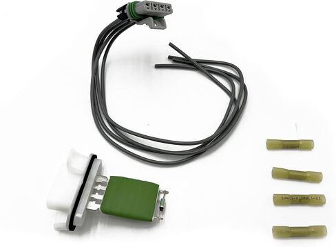 HVAC Blower Motor Resistor Kit Compatible with Chevrolet 2004-2012 Colorado 2003-2006 SSR Replacement for GMC 2004-2012 Canyon L4 L5 V8 2.8L 2.9L 3.5L 3.7L 5.3L 6.0L Replaces 15218254 in Saudi Arabia