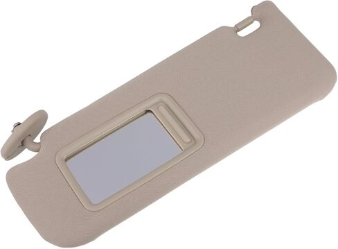 SCITOO Beige Left Driver Side Sun Visor Compatible for TOYOTA for CAMRY 2012-2017, Car Sun Visor Without Sunroofwithout Lights Replacement 74320-06610-B1, 74320-06610-B, 74320-06611-B2, 74320-33F40-B0 in Saudi Arabia
