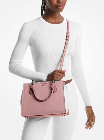 Michael Kors Marilyn Medium Satchel, Smokey Rose Multi 2 in Saudi Arabia