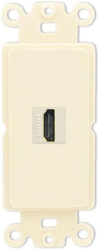 RiteAV HDMI Wall Plate 1 Port - Rocker [Black/Black] in Kuwait