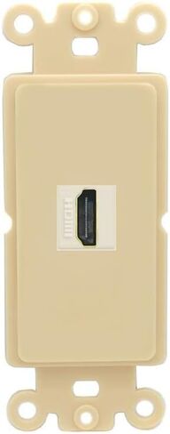 RiteAV HDMI Wall Plate 1 Port - Rocker [Black/Black] in Kuwait