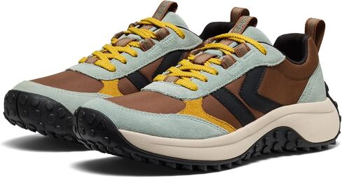 أحذية KEEN النسائية KS86 مريحة ومتينة بنمط ريترو، Zephyr/Orange Pepper، 6 in Kuwait