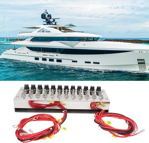 لوحة تبديل Mount Mount Pergar ، DC 12‑24V 12 Gang Rocker Switch Panel Dash Mount Toggle على لوحة التبديل الإيقاف لسباق شاحنات الشاحنات اليخوت in Saudi Arabia