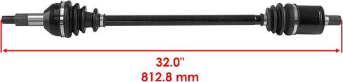 Caltric Front Left & Right CV Axle Compatible with Can-Am Defender HD10 XMR 2019-2025 / Defender Max HD10 XMR 2019-2025 / Traxter HD10 XMR 2019-2023 705402420 in Saudi Arabia