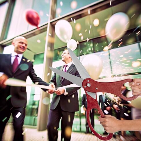 25 Inch Ceremony Scissors Black — Heavy Duty Shears 25" Black Giant Scissors for Grand Openings Large Ribbon Cutting Shears for Special Events and Ceremonies in Kuwait