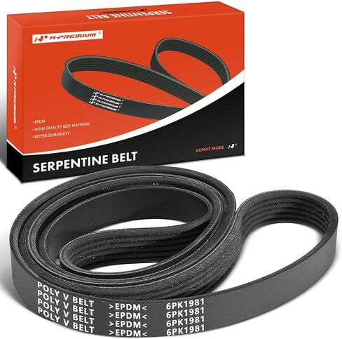A-Premium Serpentine Drive Belt Compatible with Buick LaCrosse, Regal & Cadillac CTS & Chevrolet Captiva Sport & Subaru Outback, Legacy & Mercedes-Benz & Mercury & Land Rover Range Rover & Saab 9-5 in Saudi Arabia