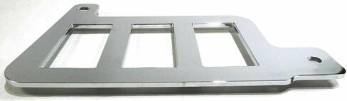 3-Opening Freightliner Lower Right Bottom Dash Chrome Plastic Switch Panel in Saudi Arabia