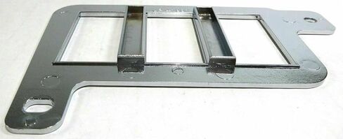 3-Opening Freightliner Lower Right Bottom Dash Chrome Plastic Switch Panel in Saudi Arabia