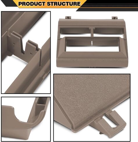 لوحة غلاف Dashboard Dash Install Install Dash Kit Tharness Adapter متوافق مع Chevy GMC Trucks 1988 1989 1990 1991 1992 1993 1994 Brown in Saudi Arabia