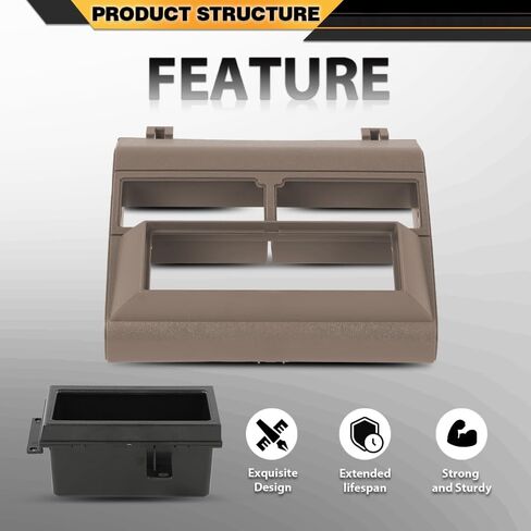لوحة غلاف Dashboard Dash Install Install Dash Kit Tharness Adapter متوافق مع Chevy GMC Trucks 1988 1989 1990 1991 1992 1993 1994 Brown in Saudi Arabia