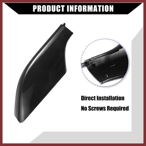 قشرة حماية قضبان الرف العلوية / السقف من تويوتا RAV4 2006-2012 / Rails End Cover Cover Cap / 4 PCS / Black Replic in Saudi Arabia