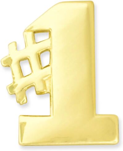 Pinmart Gold رقم واحد #1 علامة تجزئة صدر السترة in Kuwait