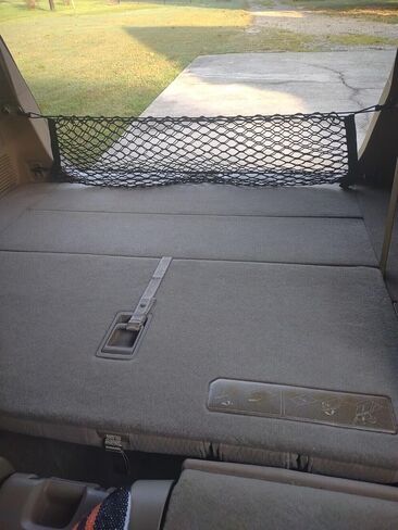 Trunk Organizer Cargo Net for Toyota Highlander 2008-2013 – Envelope Style Cargo Net for SUV-Premium Mesh Car Trunk Organizer Vehicle Carrier Storage - Compatible with Highlander in Saudi Arabia