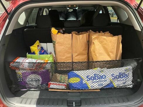 Trunk Organizer Cargo Net لـ Hyundai Tucson 2015-2023 - شبكة شحن على طراز Envelop in Saudi Arabia