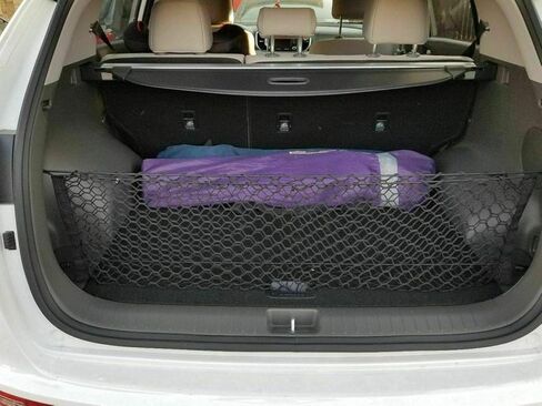 Trunk Organizer Cargo Net لـ Hyundai Tucson 2015-2023 - شبكة شحن على طراز Envelop in Saudi Arabia