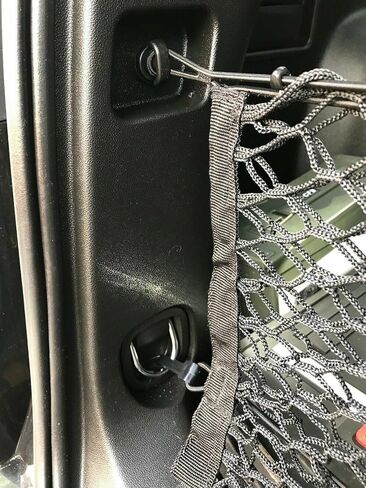 Net Cargo منظم الجذع الخلفي لشبكة GMC Acadia 2017-2023 - شبكة البضائع على طراز المغلف لسيارات الدفع الرباعي - Mesh Mesh Mesh Car Trunk Organizer Carrier Carrier -Compatible مع GMC Acadia in Saudi Arabia