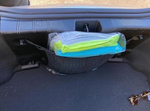 Trunk Organizer Cargo Net for Chevy Chevrolet Camaro 2016-2024 – Envelope Style Cargo Net for Coupe – Premium Mesh Car Trunk Organizer Vehicle Carrier Storage – Compatible with Camaro in Saudi Arabia