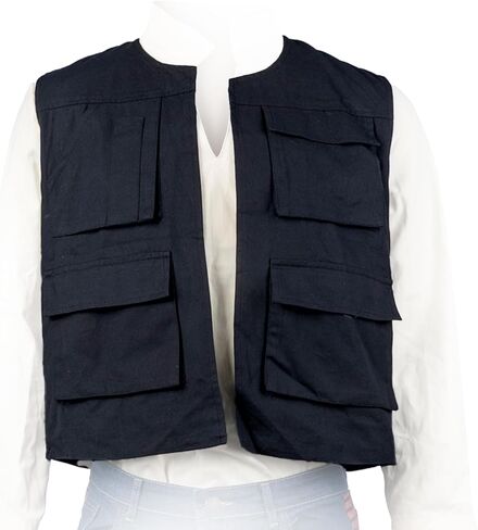Men's Cosplay Costume Black Vest Shirt Pants Adult Full Set Outfits for Halloween in Saudi Arabia