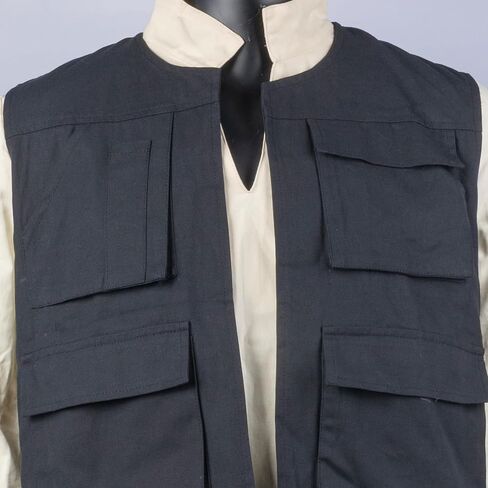 Men's Cosplay Costume Black Vest Shirt Pants Adult Full Set Outfits for Halloween in Saudi Arabia