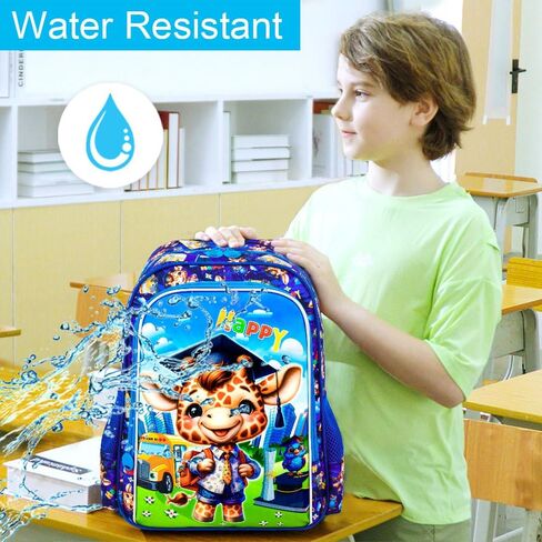 AGSDON 3PCS Backpacks for Girls, 16" Elementary Kids Backpack Preschool School Bookbags and Lunch Box in Kuwait