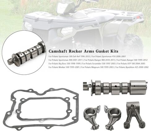 Areyourshop 3086212 Camshaft Rocker Arms Gasket Kits 3085855 for Polaris Sportsman 500 2x4 4x4 1996-2012, Sportsman 400 2001-2011, Ranger 500 1999-2012, Scrambler 500 1997-2003 in Saudi Arabia
