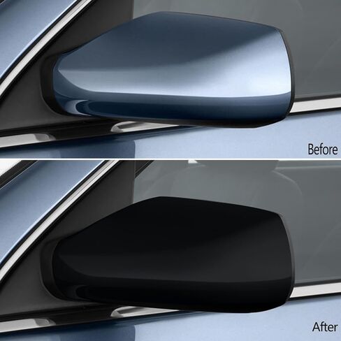 Gloss Black Side Mirror Cover Cap تنسى لعام 2007 2008 2009 2010 2011 2012 Nissan Altima 2.5L استبدال 96302-JB13E 96301-JB13E in Saudi Arabia