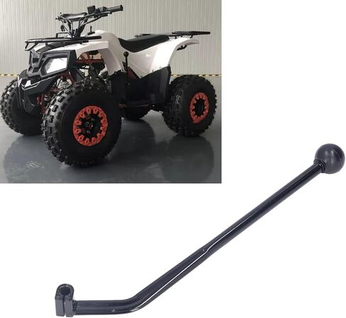 EVGATSAUTO Motorcycle Hand Gear Lever Shifter Handle, 410mm/16in ATV Hand Control Gear Shift Lever Long Black for Quad Dirt Bike in Saudi Arabia