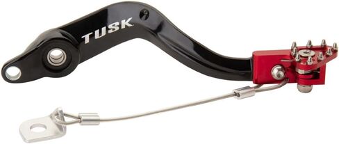 TUSK Aluminium Brake Pedal TIP RED FOR BETA 390 RR-S 2020-2022 in Saudi Arabia