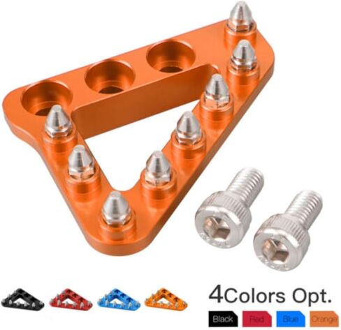استبدال لوحة دواسة الفرامل واسعة ل KTM 85 125 SX 2004-2015 250 350 450 500 Exc F (Orange) in Kuwait