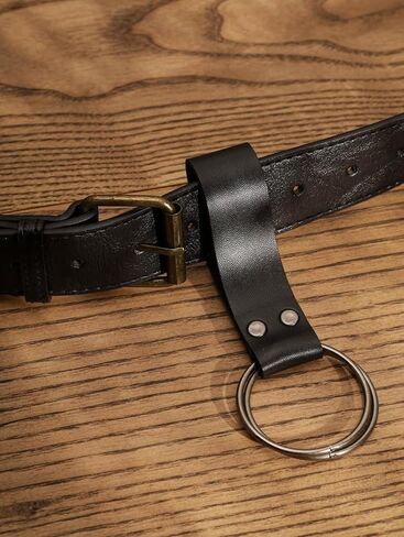 Haquil Meding Viking Faux Leather Belt ، حزام بني أسود ، فارس ، حزام عصر النهضة المحارب ل COSPLAY LARP والأزياء in Saudi Arabia