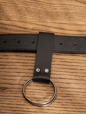 Haquil Meding Viking Faux Leather Belt ، حزام بني أسود ، فارس ، حزام عصر النهضة المحارب ل COSPLAY LARP والأزياء in Saudi Arabia