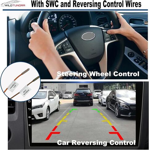 16Pin ISO Aftermarket Radio Harness Adapter for Hyundai 2015-2020 KIA 2016-2020, 16Pin Android Car Stereo Wiring Harness with SWC Reverse RCA Input Cable for Elantra Tucson Sonata K2 K3 K4 in Saudi Arabia