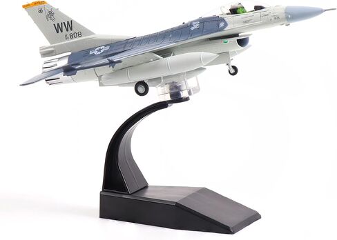 1/72 Scale F-16D Fighting Falcon Airplane Pre-Build Model Kits Finished Diecast Aircraft Metal Fighter Jet Model Display Collection or Gift (F-16D Singapore) in Kuwait