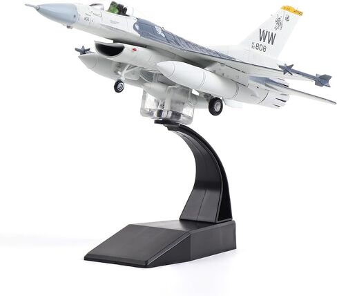 1/72 Scale F-16D Fighting Falcon Airplane Pre-Build Model Kits Finished Diecast Aircraft Metal Fighter Jet Model Display Collection or Gift (F-16D Singapore) in Kuwait