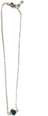 Lana Lang Green Kryptonite Necklace - Everyday Wear & Costume - Crystal Pendant With Silver Chain - TV Show Prop Jewelry Gift in Saudi Arabia