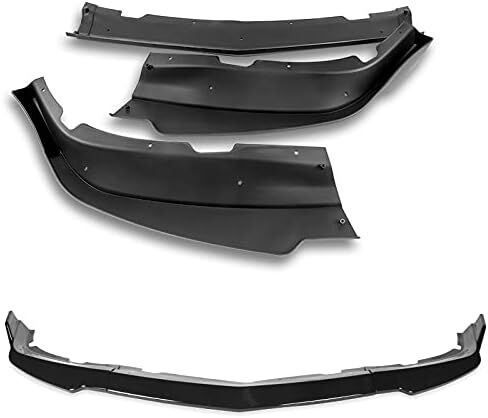 EPARTS 3 Pieces Style Front Bumper Lip Spoiler Splitter Chin Side Body Kit Trim Protection Compatible with 2011-2014 Dodge Charger (Painted White) in Saudi Arabia