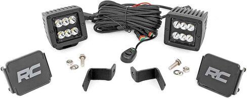 Rough Country 2" Spot LED Lower Windshield Ditch Light Kit for Ford F150 (2014-2024) in Saudi Arabia