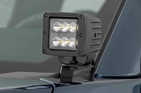 Rough Country 2" Spot LED Lower Windshield Ditch Light Kit for Ford F150 (2014-2024) in Saudi Arabia
