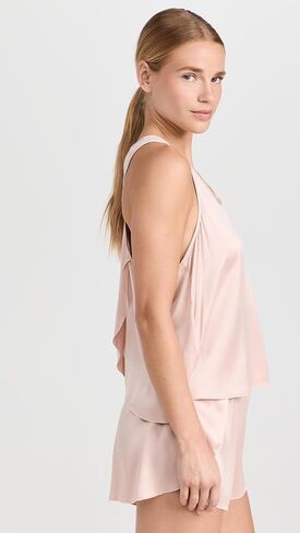 Lunya Women's Washable Silk Tulip Back Set in Kuwait