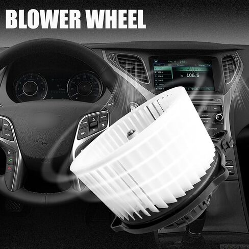 700259 Front HVAC Heater Blower Motor Fit for Hyundai Azera Elantra GT Equus Sonata, Blower Motor for Kia Cadenza Forte Optima, AC Heater Blower Motor Fan Replace OE# 97113-3X000, 97113-2Y000, 32A1010 in Saudi Arabia